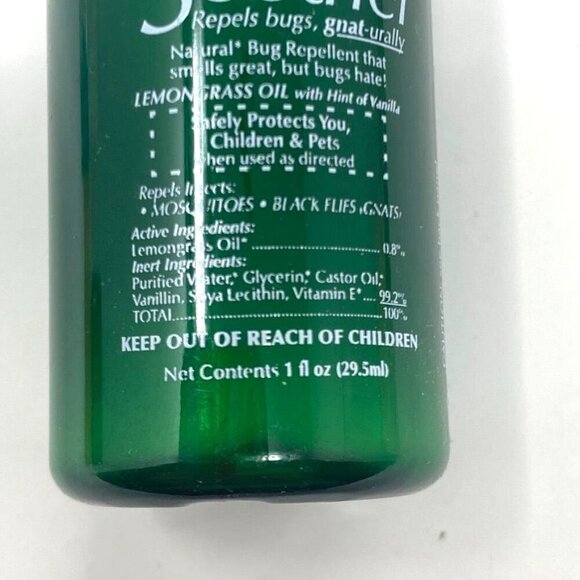 Bug Soother 1 Fl Oz Bug Spray Deterrent Safe Gentle Lemongrass Oil Made in USA - Picture 5 of 7